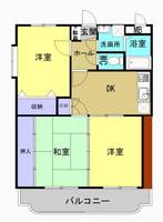 第2寿ハイツの間取り