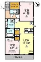 ボヌールの間取り