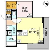 埼玉県さいたま市北区本郷町(アパート)の賃貸物件の間取り