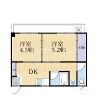兵庫県神戸市中央区日暮通2(マンション)の賃貸物件の間取り
