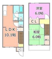 千葉県千葉市中央区宮崎町(一戸建)の賃貸物件の間取り