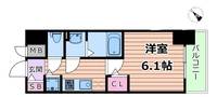 メインステージ大阪 North Markの間取り