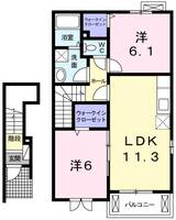 物件の間取り画像