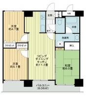 桜木町三和プラザシティの間取り