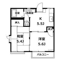 物件の間取り画像