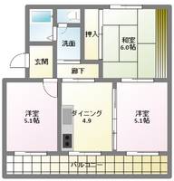 フォレストIIの間取り