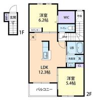 物件の間取り画像