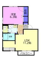 物件の間取り画像