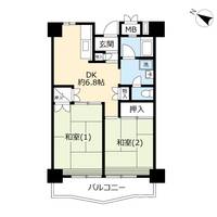UR下篠崎町の間取り