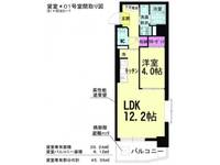 アネシスデュオの間取り