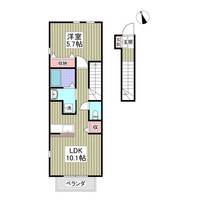 埼玉県北足立郡伊奈町西小針5(アパート)の賃貸物件の間取り