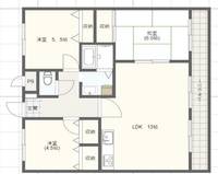 COZY COURT M(コージーコートM)の間取り