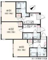 神奈川県相模原市中央区矢部3(アパート)の賃貸物件の間取り