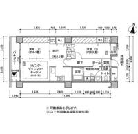 東雲キャナルコートCODAN18号棟の間取り