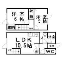 中央マンションの間取り