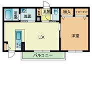 ラ・カーサ大濠の間取り