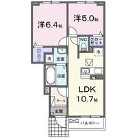 兵庫県丹波篠山市沢田(アパート)の賃貸物件の間取り