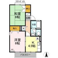 神奈川県相模原市緑区相原2(アパート)の賃貸物件の間取り