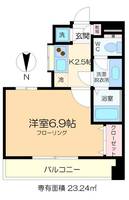 東京都墨田区緑4(マンション)の賃貸物件の間取り