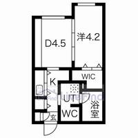 メニーズコート豊平川の間取り