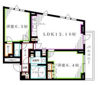 物件の間取り画像