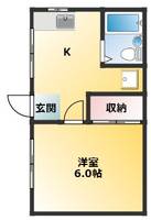 東京都杉並区阿佐谷北5(アパート)の賃貸物件の間取り