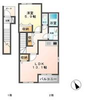 物件の間取り画像