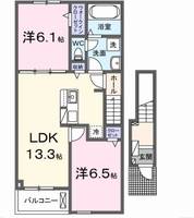 物件の間取り画像