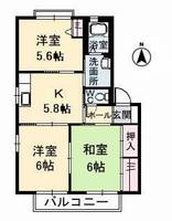 物件の間取り画像