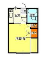山田ハイツIの間取り