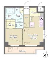 東京都世田谷区太子堂2(マンション)の賃貸物件の間取り