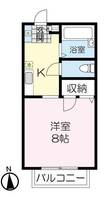 グロリアス泉中央の間取り