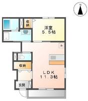 物件の間取り画像