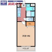 メゾンモンマルトル西古河の間取り