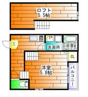 物件の間取り画像