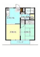 サンシャイン川口Aの間取り