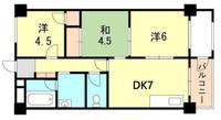 兵庫県明石市西明石北町3(マンション)の賃貸物件の間取り