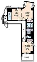 ソレイユ駒沢の間取り