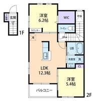 物件の間取り画像