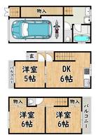 物件の間取り画像