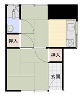 上福アパートの間取り