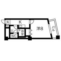 アベニューリップル小阪の間取り