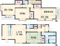 物件の間取り画像
