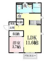 物件の間取り画像