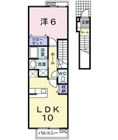 アイ フラットの間取り