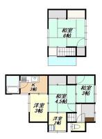岡山県玉野市和田2(一戸建)の賃貸物件の間取り