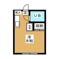 千葉県流山市西初石4(アパート)の賃貸物件の間取り