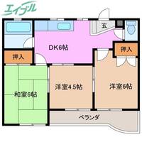 メゾン吉川の間取り