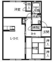 サンハイツ加古川IIの間取り