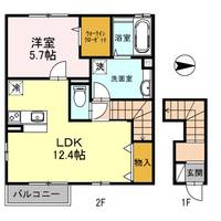 ルグランコートBの間取り